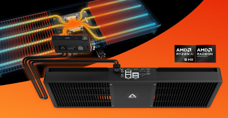 Arctic ha lanciato il silenzioso computer desktop Senza AI 370, che non emette rumore