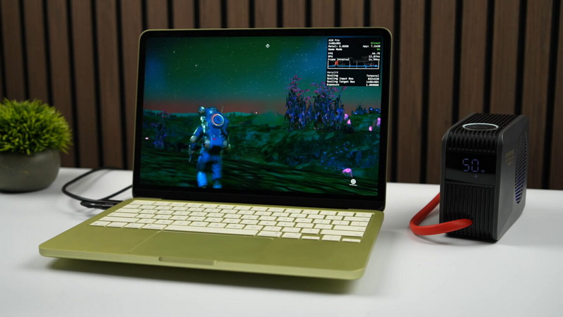 Il MacBook Neo ha ricevuto un dissipatore a liquido e ora le sue prestazioni in No Man’s Sky sono raddoppiate.