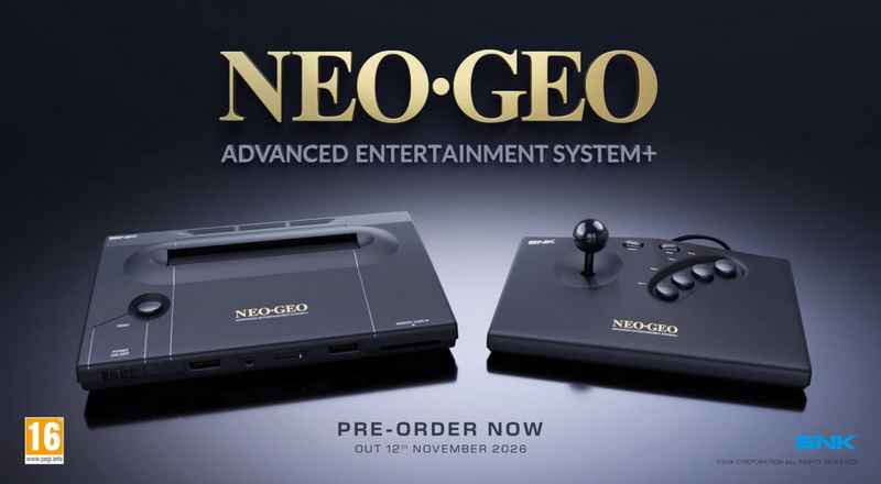 Plaion ha ripristinato la retro-console Neo Geo AES, ora è compatibile con i cartucce originali e gli ELT‑televisori.