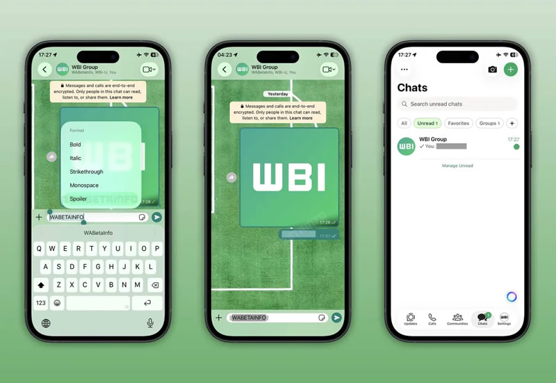 WhatsApp ora potrà mascherare i messaggi come spoiler, proprio come fa un altro noto messenger