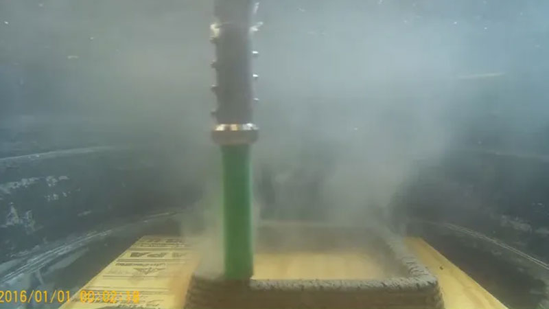 Negli Stati Uniti è stato sviluppato un stampante subacquea tridimensionale per la stampa diretta di cemento sul fondale marino