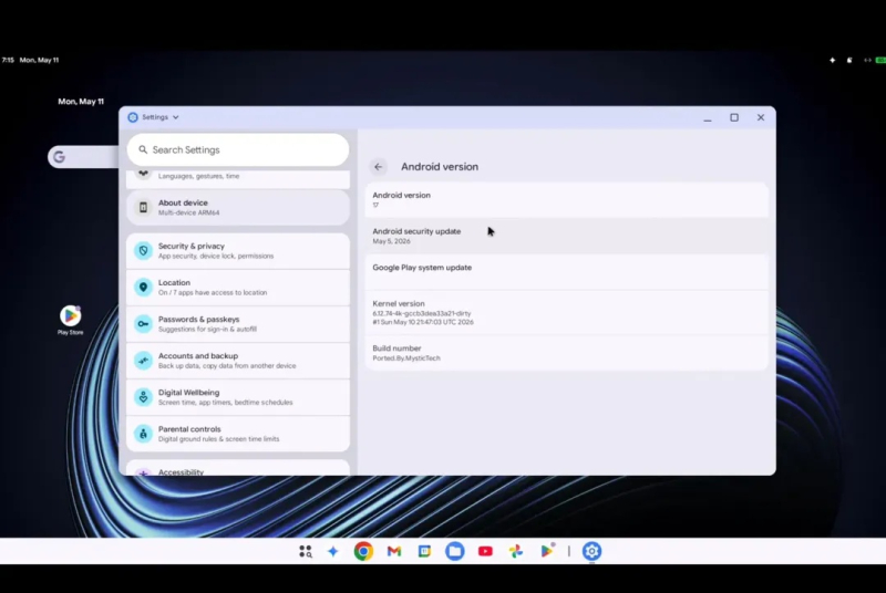 Una fuga di un video dimostrativo di 16 minuti del sistema operativo Google Aluminium OS prima della sua annuncio ufficiale