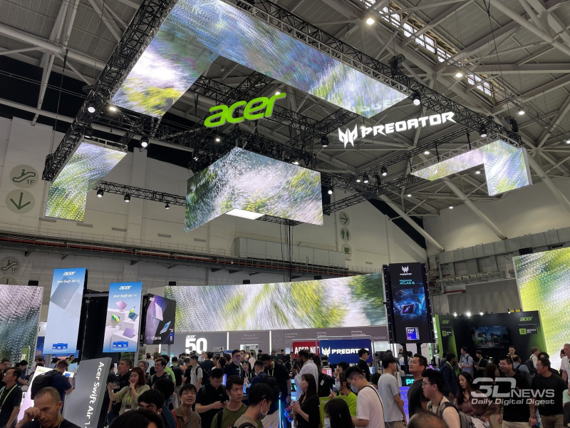 Rapporto dalla mostra di Acer al Computex 2026: cinque decenni di innovazione, occhiali intelligenti, console da gioco e gadget del futuro
