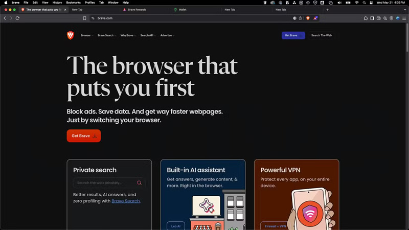 I sviluppatori di Brave hanno valutato 60 $ per la funzione di nascondere le proprie impostazioni del browser.