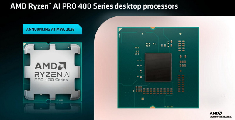 AMD ha annunciato il Ryzen AI 400 per Socket AM5: fino a 8 core Zen 5, grafica RDNA 3.5 e NPU da 50 TOPS
