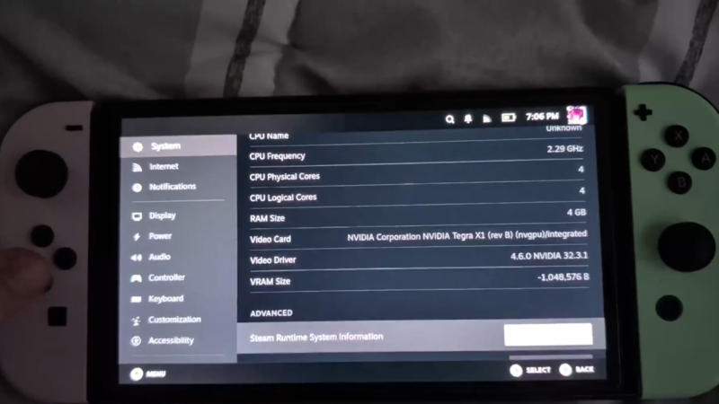 Nintendo Switch ora supporta Steam