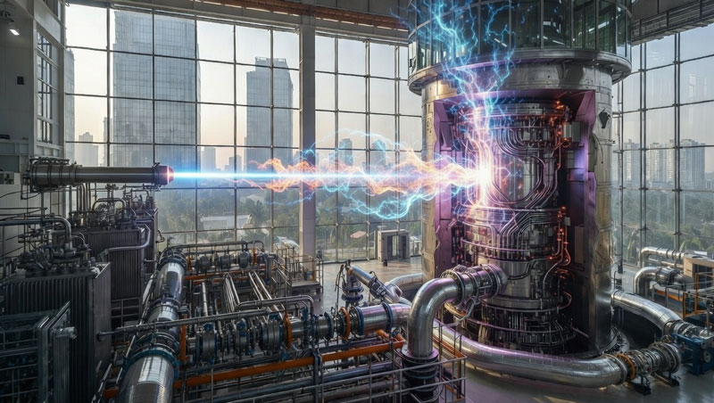 La Cina sta sviluppando il primo reattore nucleare acceleratore ibrido al mondo, capace di distruggere anche i rifiuti radioattivi nel suo combustibile.