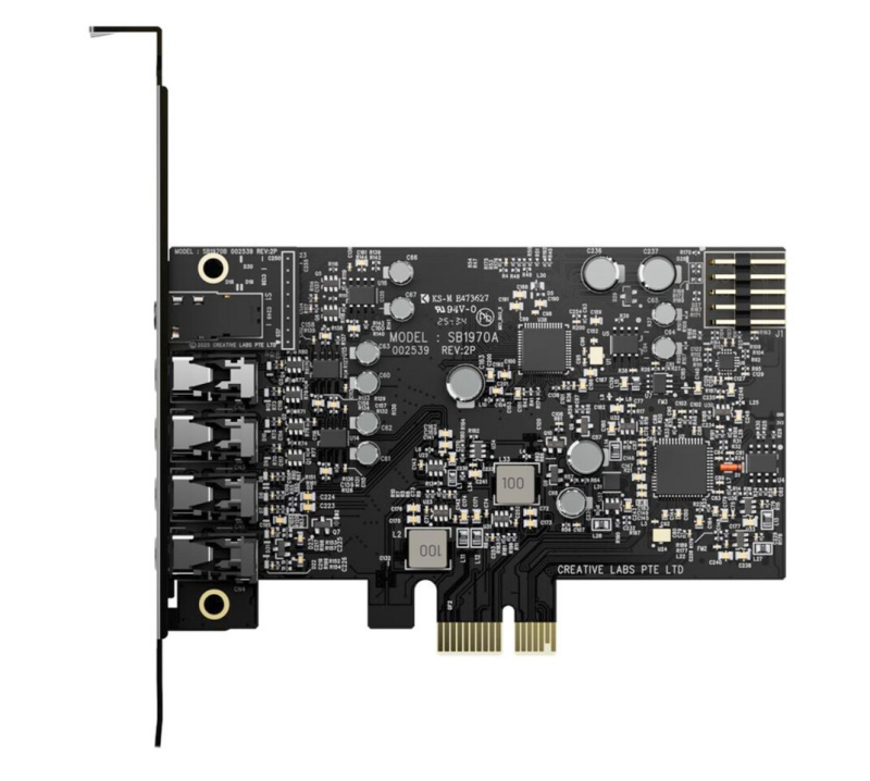 Creative ha presentato la scheda audio Sound Blaster Audigy FX Pro: 32‑bit/384 kHz, suono 7.1 canali per PC