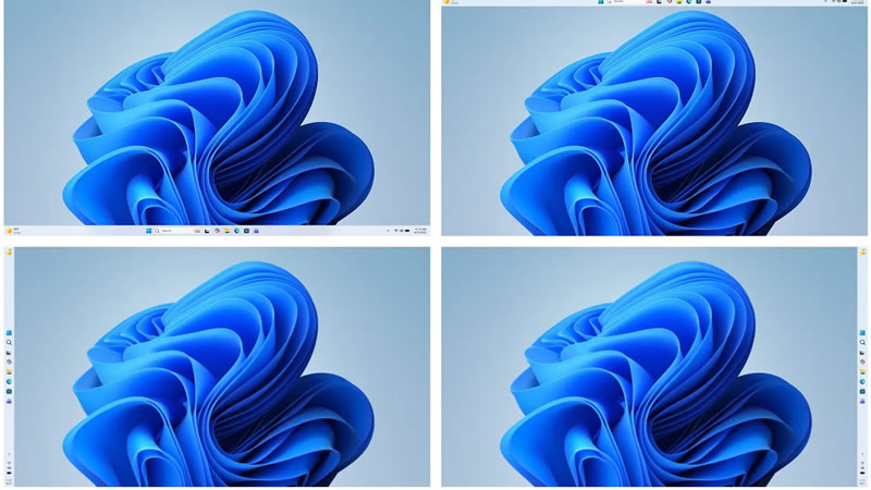 La barra delle applicazioni in Windows 11 sarà finalmente spostabile, come in Windows 10