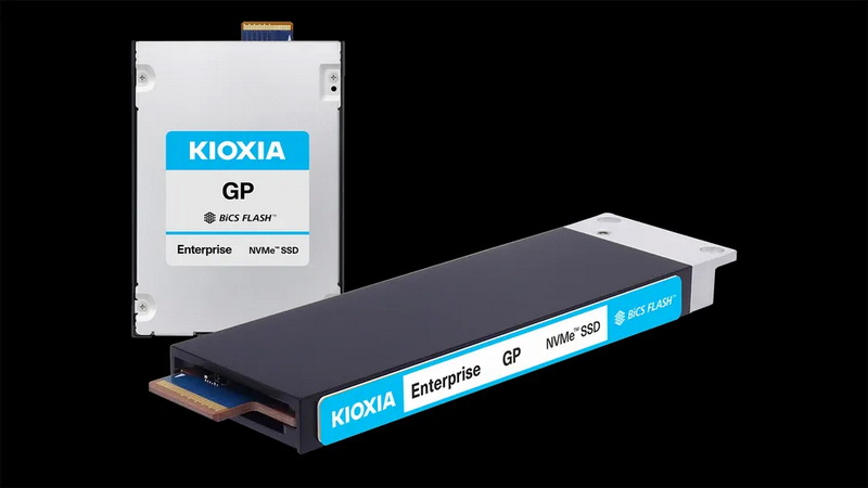 Kioxia ha lanciato un SSD server Super High IOPS che aumenterà notevolmente la velocità dei chip AI di Nvidia