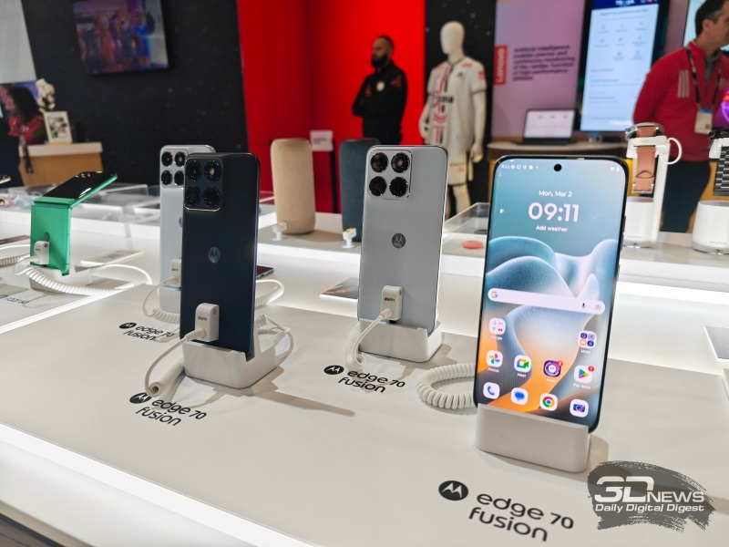 Il Motorola Edge 70 Fusion ha ricevuto un display curvo con frequenza di aggiornamento di 144 Hz e il processore Snapdragon 7S Gen 3