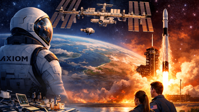 L’Axiom e la NASA hanno stipulato un accordo: una nuova squadra di turisti spaziali partirà per l’ISS a gennaio 2027.