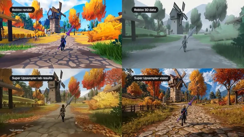 Roblox sta sviluppando Reality, una piattaforma di gioco fotorealistica con rendering AI, chiamandola “DLSS 5 a casa nostra”.