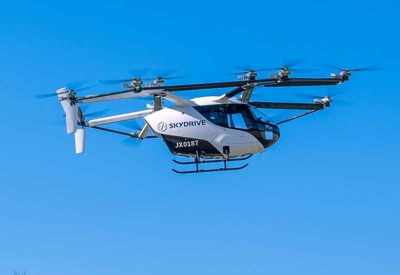 Video: il taxi volante SkyDrive è decollato sopra Tokyo e i voli commerciali inizieranno nel 2028