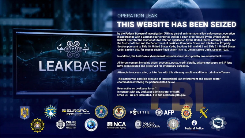 Gli Stati Uniti e l'Europol hanno svelato LeakBase, uno dei più grandi forum hacker del mondo con 142.000 membri