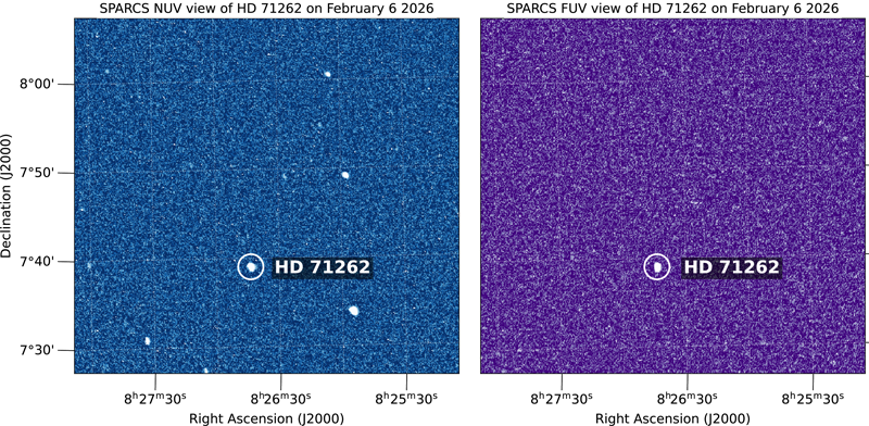 La NASA ha iniziato la ricerca di sistemi extraterrestri potenzialmente abitabili e ha già ricevuto le prime immagini dal telescopio SPARCS.