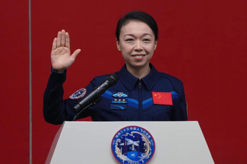 La prima donna taiwanese di Hong Kong volerà sulla Stazione Spaziale Cinese.