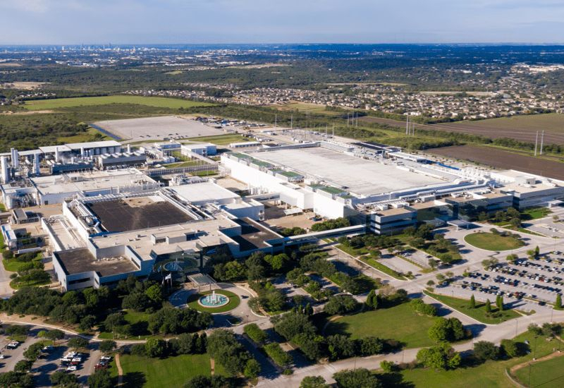 La prontezza della nuova fabbrica texana di Samsung per la produzione di massa di chip è del 90 %