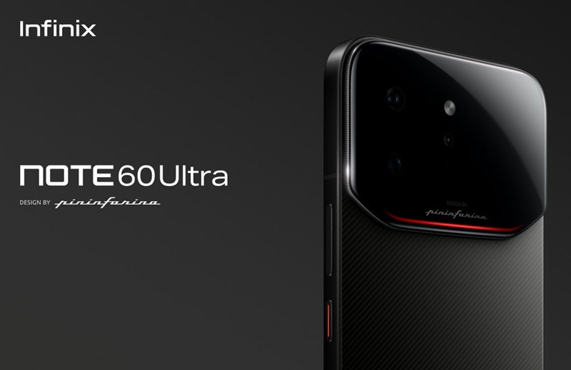 Infinix ha lanciato il nuovo smartphone Note 60 Ultra, sviluppato in collaborazione con Pininfarina.