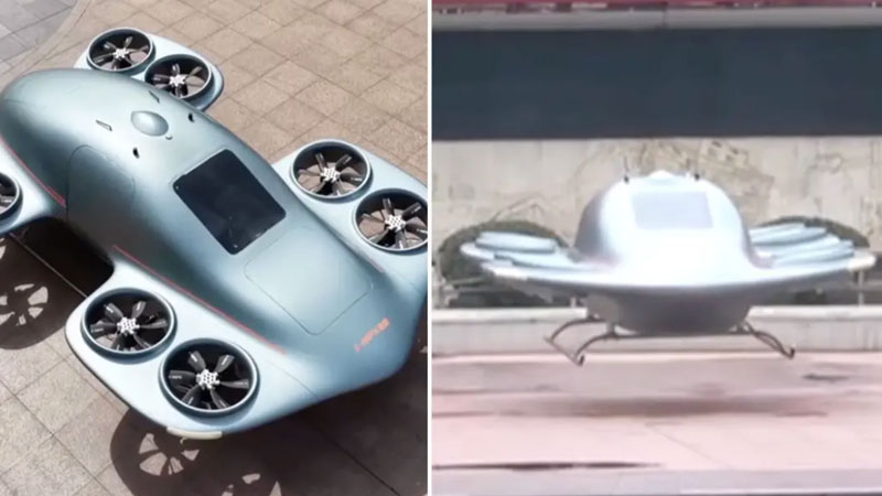 In Cina è stato lanciato un "disco volante" con ventole a canaletta, perfetto per i voli urbani