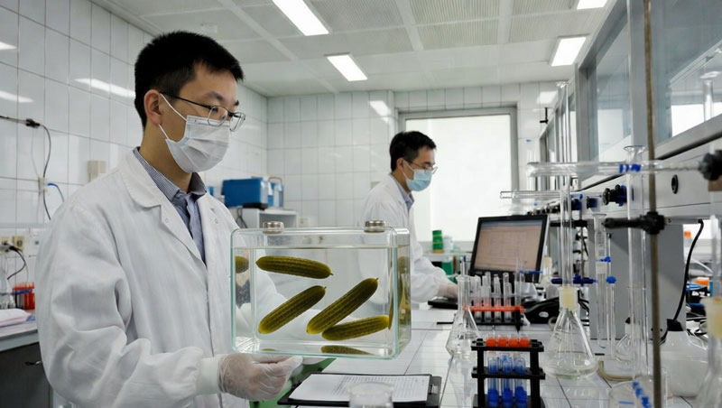 La Cina ha sviluppato una batteria completamente a risparmio energetico in cui l’elettrolita è adatto anche per la salamoia di cetrioli