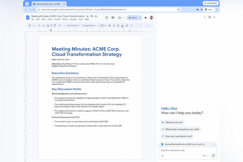 Google ha trasformato Chrome in un browser automatico completo per l'ambiente Workspace