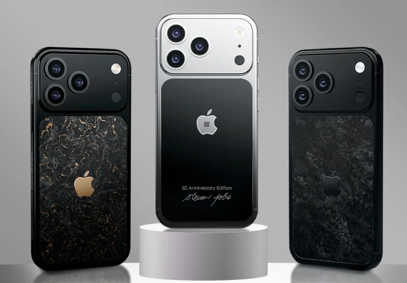 Caviar ha lanciato un esclusivo iPhone 17 per il 50° anniversario di Apple, anche con la “tuta sub” di Steve Jobs in dotazione.