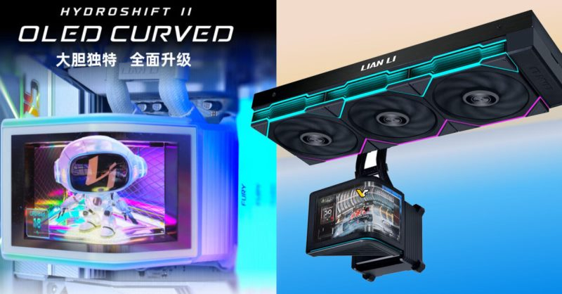 Lian Li ha presentato l’HydroShift II OLED Curved 360 – un nuovo AIO con uno schermo curvo da 6,67 pollici.