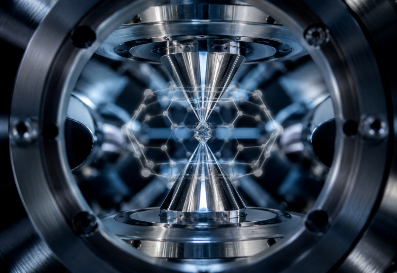 Gli scienziati cinesi hanno mescolato centinaia di nanodiamanti nel vuoto e hanno scoperto la causa della perdita della loro durezza
