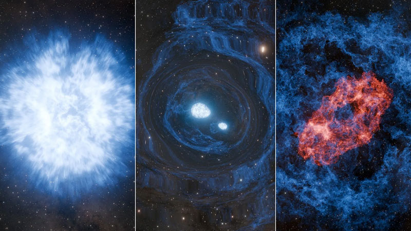 Gli astronomi hanno registrato per la prima volta un misterioso esplosione di supernova che richiedeva lo sviluppo di una nuova teoria.