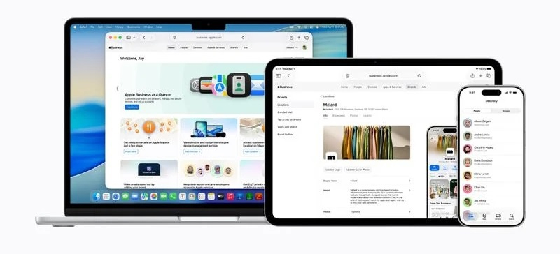 Apple unificherà la gestione dei dispositivi e gli strumenti aziendali in una piattaforma unica – Apple Business