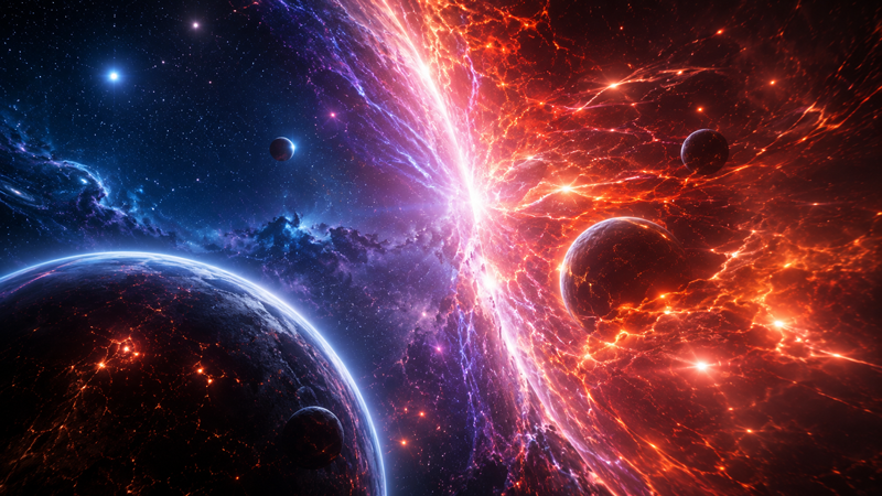 Gli scienziati cinesi hanno dimostrato per la prima volta il processo di distruzione dell'universo nel modello del "vuoto falso".