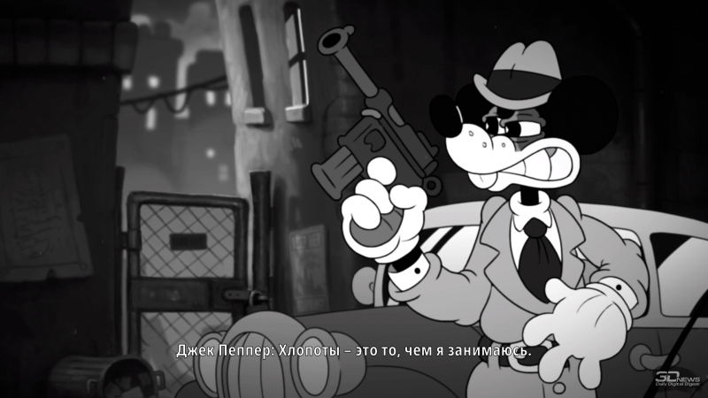 Nuova recensione di "Mouse: P.I. For Hire" — un Doom in bianco e nero sui topi