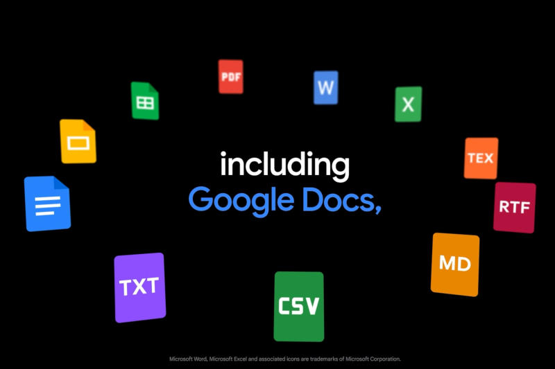 Google Gemini ora sa creare documenti Word, Excel e altri tipi di file con una semplice richiesta