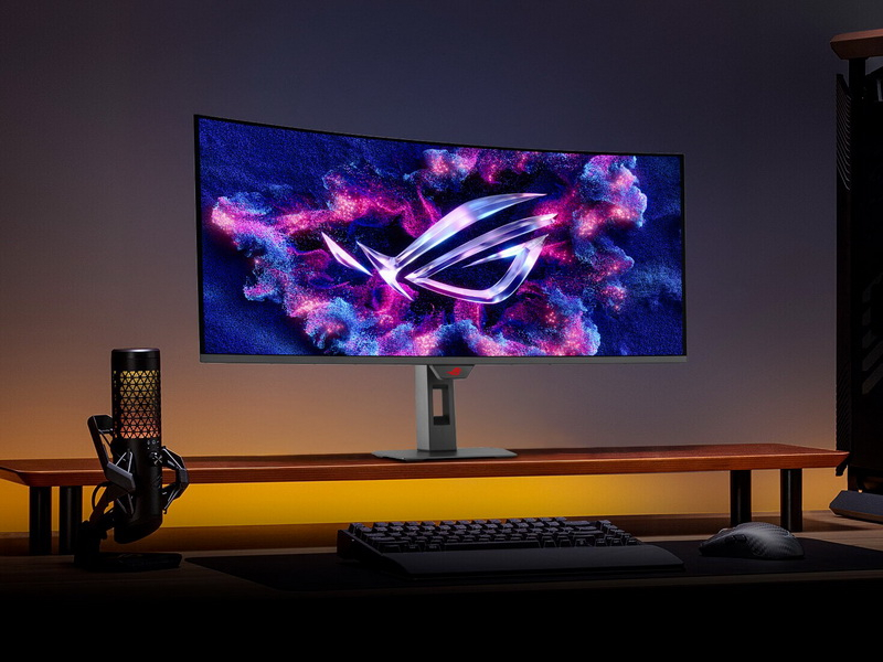 ASUS ha presentato il nuovo monitor da 34 pollici ROG Strix OLED XG34WCDMTG con funzionalità Smart TV integrate